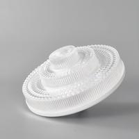 Plafonnier pliable en cristal rétractable à plusieurs niveaux avec abat-jour prismatique, lumière vive et uniforme pour chambre à coucher et salon, lampe de plafond moderne