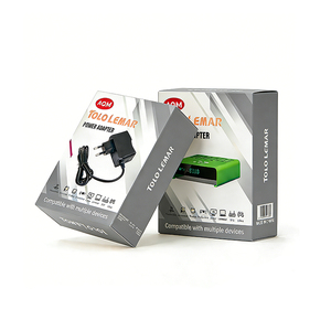 Adaptateur avec prise EU, sortie 12V 1A pour CCTV, récepteur satellite, alimentation AC/DC, connexion par prise - Product Image 3