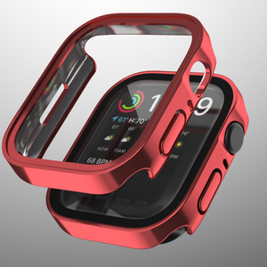 Funda de PC + Vidrio Templado para Reloj Serie 10 de 46 mm, Venta al por Mayor de Fábrica, Galvanoplastia, Borde Recto, Múltiples Colores, Resistente a Arañazos - Product Image 4