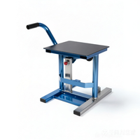 Support de levage central pour moto usiné CNC robuste