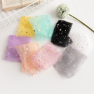 Più nuovo di Estate Delle Donne Dei Bambini di Scintillio Stella Morbido Della Maglia Pura Ragazza Elastico Sottile Tulle Trasparente Visibile <span class=keywords><strong>Calze</strong></span> Calzini - Product Image 2