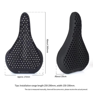 Funda de cojín para asiento de bicicleta, fundas de sillín cómodas y transpirables de silicona para bicicleta de carretera, funda de cojín para asiento de <span class=keywords><strong>MTB</strong></span> - Product Image 5