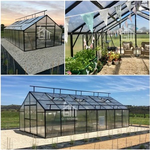 Invernadero <span class=keywords><strong>de</strong></span> Estilo Patio <span class=keywords><strong>de</strong></span> Villa G-MORE, Invernadero Independiente <span class=keywords><strong>de</strong></span> Perfil <span class=keywords><strong>de</strong></span> Aluminio, Invernadero <span class=keywords><strong>de</strong></span> 9x4 Metros - Product Image 2