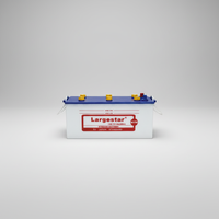 Batterie de camion et de voiture Largestar résistante aux hautes températures 12v 170ah N170 1000ACCA à charge sèche, norme JIS, garantie 1 an