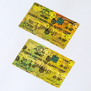 Custom <span class=keywords><strong>Qr</strong></span> Code Zelfklevende Sticker Holografische Regenboog Film Label Anti-Namaak Feature Mascara Tandpasta Supermarkt Pruiken - Product Image 1