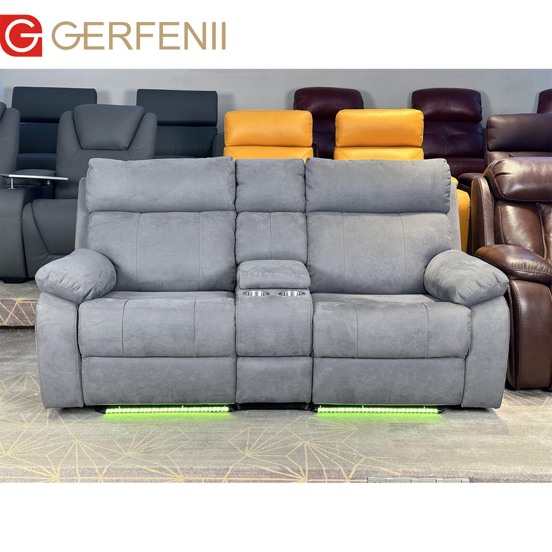 2024 Luxury Microfiber Fabric Two Seat