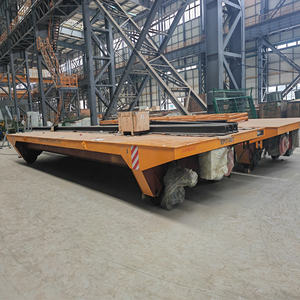 Nhà máy trực tiếp Heavy Duty đường sắt thép gắn chuyển giỏ hàng cho nhà hàng xử lý vật liệu giá tốt nhất - Product Image 1