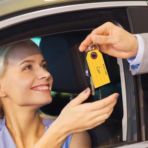 Etiquetas Personalizadas para Llaves con Anillas de 1.38 x 2.76 Pulgadas, Etiquetas para Llaveros, Etiquetas para Cajas, Oficina, Tienda, Suministros para Automóviles - Product Image 6