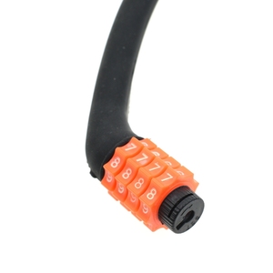 YH1886 serrure de câble en Silicone serrure de vélo <span class=keywords><strong>antivol</strong></span> VTT serrure électrique - Product Image 4