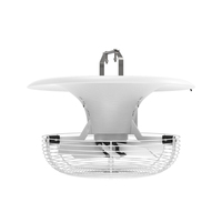 Ventilateur de circulation d'air électrique vertical suspendu à roulement à billes, en plastique, de haute qualité, spécialement conçu pour serres/agriculture (OEM)
