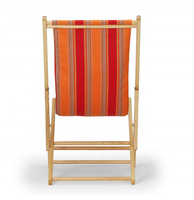 HE-155, chaise longue de plage pliante en bois de manufacture, chaise longue en tissu de bois avec un bon prix et peut être personnalisée