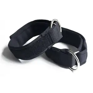 Custom Fitness Gym Enkelvoet Brace Riem Enkelbandmanchetten Voor Gewichtheffen