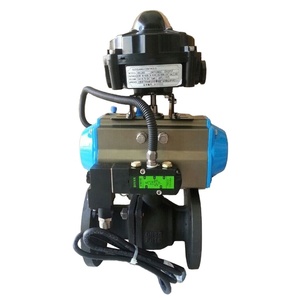Válvula de bola accionada con actuador a prueba de explosiones y base para alta temperatura - Product Image 2