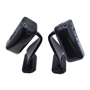 Rétroviseur latéral en fibre de carbone sèche, teinte bleue, pour Toyota 86 Subaru BRZ 2013+ - Product Image 1