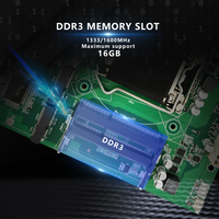 Motherboard Intel H77 6 Port LAN 2.5Gbps DDR4 RAM 16GB Generasi ke-3 Core I3/i5/i7 Celeron Pentium Router Lunak Firewall