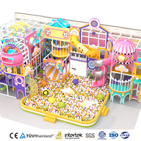 Kit de terrain de jeu intérieur simulé personnalisé Aoleao avec toboggan, piscine à balles pour enfants, certifié CE TUV, capacité de 500 kg