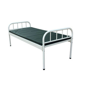 Factory wholesale of outpatient flatbeds, iron beds, ABS flatbed nursing beds, and stainless steel <b>headboard</b> flatbeds. - Product Image 3