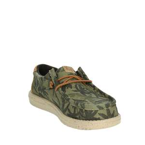 Mocassins pour hommes Verdone vert camouflage, dessus en textile respirant, semelle extérieure en caoutchouc, chaussures décontractées toutes saisons - Product Image 5