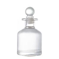 Bouteille d'aromathérapie en verre transparent Big Belly 150 ml, diffuseur de parfum de style nordique, volatilisation de parfum sans feu pour l'intérieur