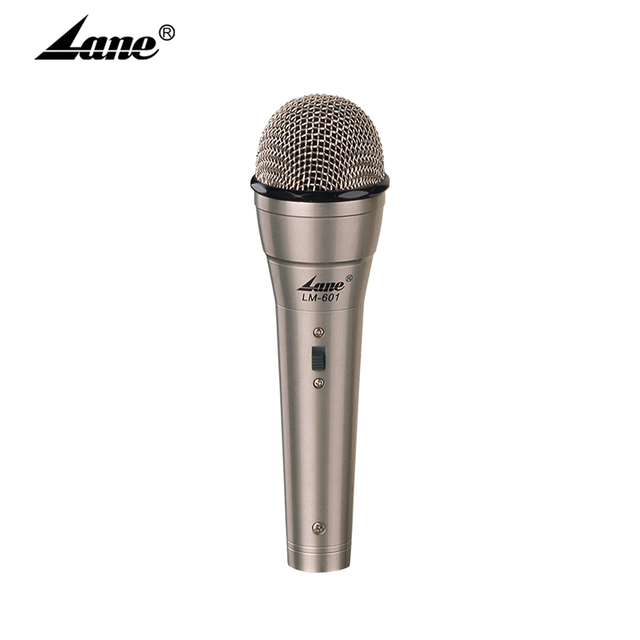 Lane LM-601 Hight Quality Professional Wired Cb Microphone for Karaoke Dynamic Uni-directional Vocal Metal 6.3 Plug Singing 50kg