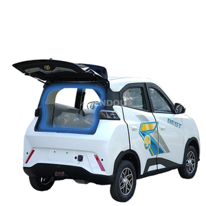 Mini coche eléctrico de 4 ruedas de baja velocidad, vehículo familiar cerrado de nueva energía, 4 asientos, batería de litio, coche eléctrico para viajes diarios de adultos. - Product Image 6