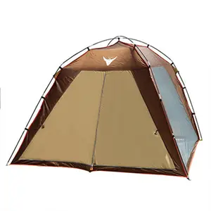 חיצוני נייד קמפינג אוהל עמיד למים אוהלי Glamping עם אמבטיה קמפינג אוהל אוטומטי