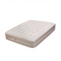 Matelas gonflable portable et pliable Jiawei pour le camping en plein air, avec gonflage rapide, double personne, couverture floquée épaissie