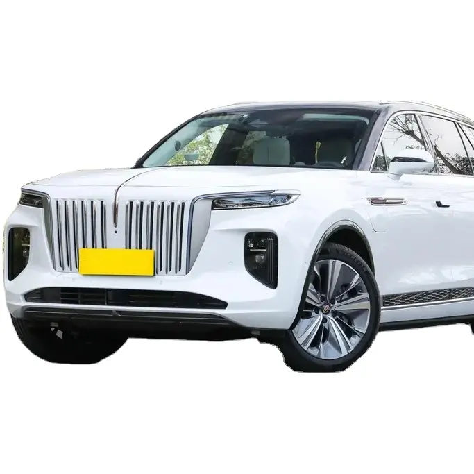 Faw hongqi e hs9 2023 460km, bandeira yue versão 7 assentos novo lhd veículos de energia de carro elétrico