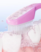 Nouvelle conception 2026 – Brosse à dents de voyage portable multifonctionnelle avec dentifrice intégré et double perles rafraîchissantes – Brosse à dents jetable