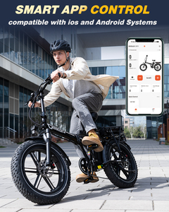 Bicicleta Eléctrica KOOLUX X11 48V 23.4AH 20" con Llantas Gruesas, 7 Velocidades, Frenos de Disco Hidráulicos de Litio, Cuadro de Aluminio, Disponible en Almacenes de la UE y el Reino Unido - Product Image 3