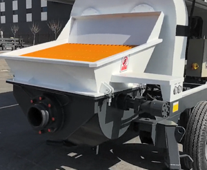 Pompe à béton mobile sur remorque, diesel, hautement automatisée et efficace, idéale pour les petits projets - Product Image 4