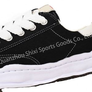 Zapatillas Deportivas MIHARAS YASUHIROS de Diseñador de Alta Calidad para Hombre y Mujer, Modelo Mmy Bajo de Lona Negra, Casuales para Caminar - Product Image 6