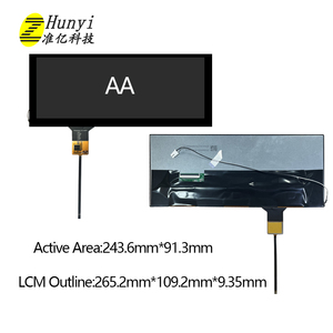 Nhà Máy 10.25 ''10.3 inch 1920x720 LVDS giao diện CTP màn hình cảm ứng với RK3288 ANDROID 4K ổ đĩa pcba ban kiểm soát - Product Image 5