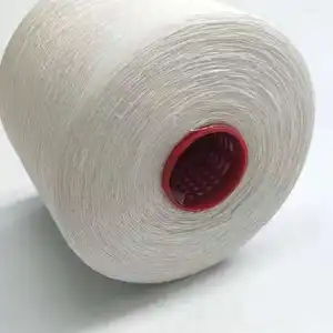 10.5NM 15NM 20NM Sustainable Recycled 100% Natural Linen Yarn For Knitting And Weaving
