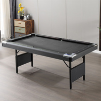 Offre Spéciale Table de Billard Pliable de 76 Pouces, Table de Snooker Pliante de 76" avec Accessoires de Billard de Haute Qualité TP-7628