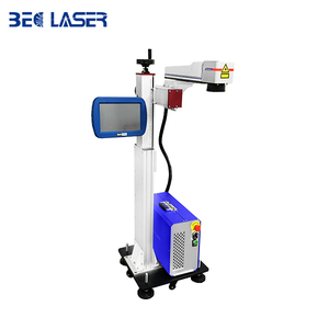 Tốc Độ Cao Trực Tuyến Bay Dây Chuyền Sản Xuất 30W 50W 100W Sợi Laser Đánh Dấu Máy Cho Nhựa <span class=keywords><strong>PVC</strong></span> ABS HDPE Ống Nhà Sản Xuất - Product Image 3