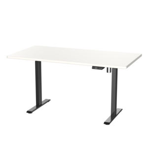 Escritorio de pie de metal extensible eléctrico de un solo motor para oficina en casa inteligente Marco convertible moderno Sit and Stand - Product Image 5