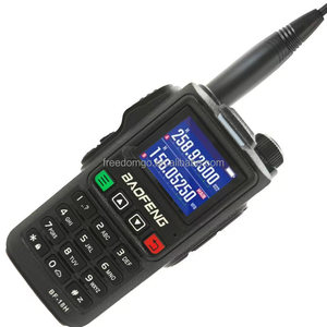 Radio Bidireccional Analógica Portátil BF-18H de 5W UHF VHF con GPS de Largo Alcance, Resistente al Agua IPX-1, Carga Tipo-C - Product Image 2