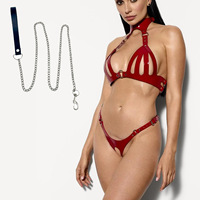 Ceintures Punk en Cuir PU, Chaîne de Corps, Ceinture de Taille, Kit de Lingerie BDSM, Harnais, Lingerie Gothique, Chaîne de Traction, Jouets Sexuels pour Couple