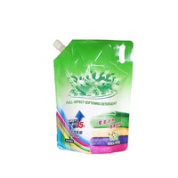 Sac Doypack à impression numérique personnalisée 500ML 1L emballage de détergent à lessive shampooing savon liquide pour les mains pochette à bec de recharge