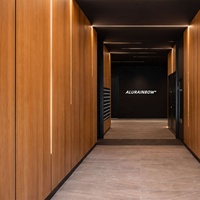 Revestimiento Metálico Exterior de Grano de Madera de Aluminio ACM de 3 mm y 4 mm