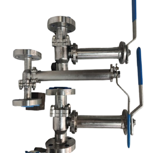 Válvula de bola criogénica manual para procesamiento de gas y petróleo a alta temperatura con certificación CE, estructura de cierre personalizable y soporte OEM - Product Image 1