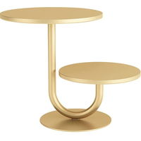 Zhongpin Vente Chaude Cupcake Titulaire En Métal Cadre Or Couleur Cylindre Plinthe Gâteau Stands pour Gâteaux De Mariage Cupcake Présentoir