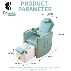 Sillones de Pedicura Modernos de Lujo Sincoo con Ajuste de Grados, Masaje, Spa para Pies, Bañera Retráctil para Pies, Silla para Salón de Uñas - Product Image 5