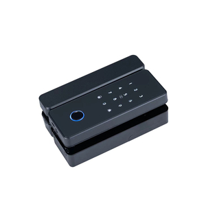 Smart Glass/Wood Universal Fingerprint <b>Remote</b> <b>Lock</b> TTlock Timing Password Card/Key Cloud APP for No Drilling Required WiFi - Product Image 1