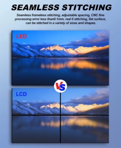 จอแสดงผล LED ติดผนัง P1.25 Ultra HD 4K 8K ยอดขายดีในยุโรป ได้รับมาตรฐาน CE RoHS สำหรับใช้งานในร่ม เชิงพาณิชย์ เหมาะสำหรับห้างสรรพสินค้า โรงแรม สำนักงาน - Product Image 6