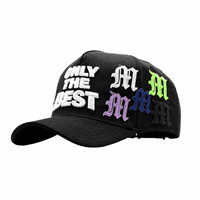 Gorras de Béisbol Deportivas de Alta Calidad Dandi Hats City of Goats con Bordado 3D, Modelo A-Frame, 31 Original, Gorra Barbas de 5 Paneles