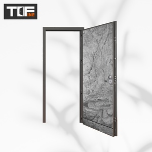 Porte extérieure en acier de sécurité écologique de style italien approuvé CE à prix compétitif - Product Image 4
