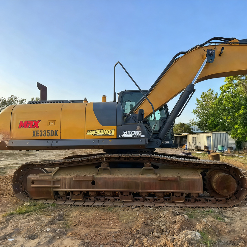 Колесный экскаватор XCMG XE335DK, 21000 кг, 130 кВт, двигатель Cummins, Национальный двигатель с высоким уровнем выбросов IV для муниципальных/автомобильных проектов