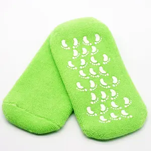 Ticaret güvence hizmeti OEM nemlendirici Spa jeli çorap silikon jel çorap soğutma jel çorap